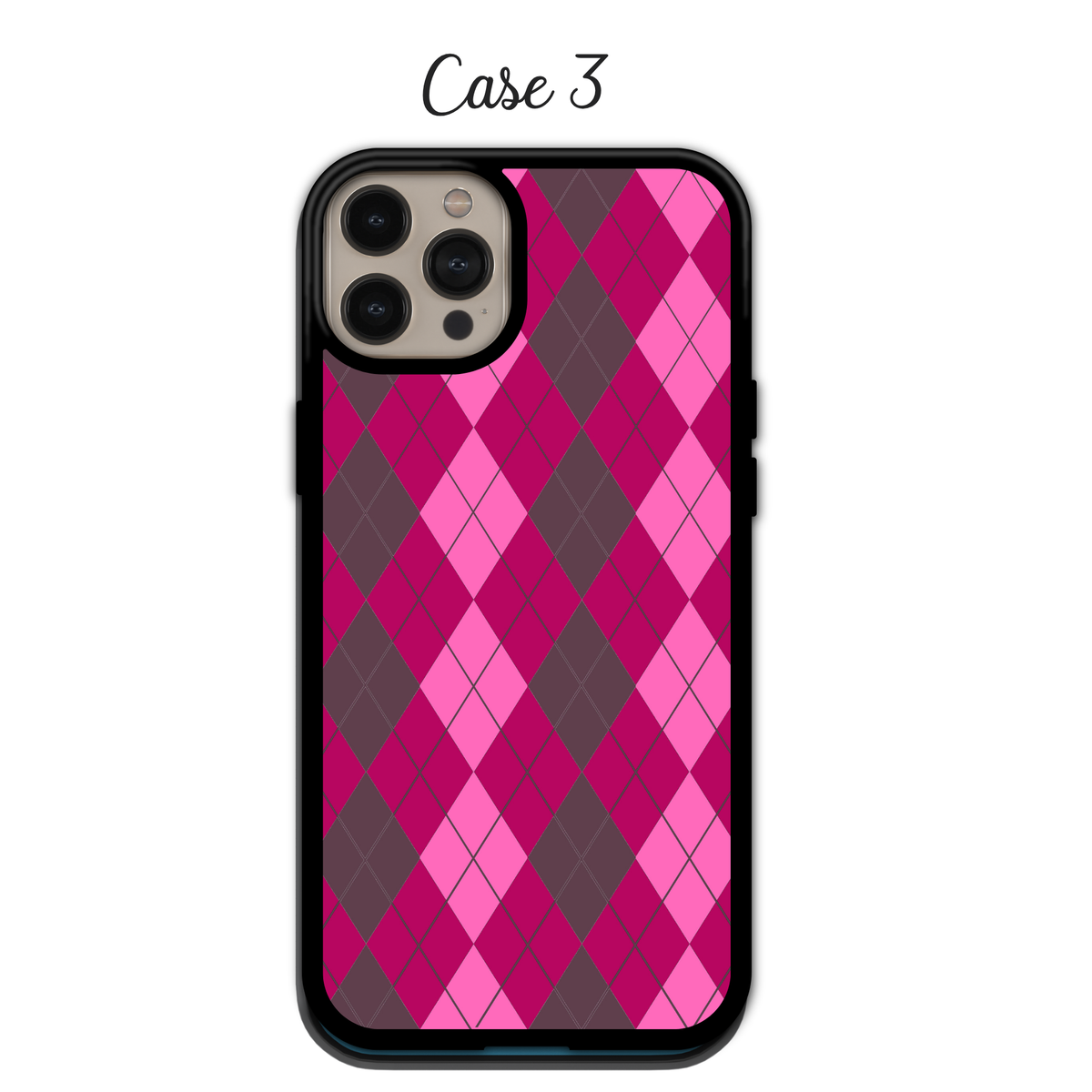 Velvet Romance Argyle | iPhone | Samsung | Huawei | Google Pixel | Xiaomi