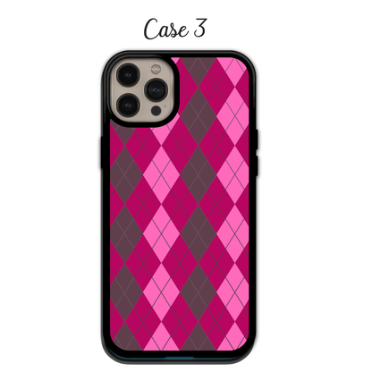 Velvet Romance Argyle | iPhone | Samsung | Huawei | Google Pixel | Xiaomi