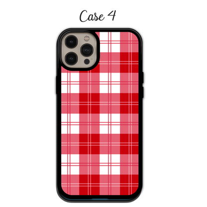 Traditional Red & Black Plaid | iPhone | Samsung | Huawei | Google Pixel | Xiaomi