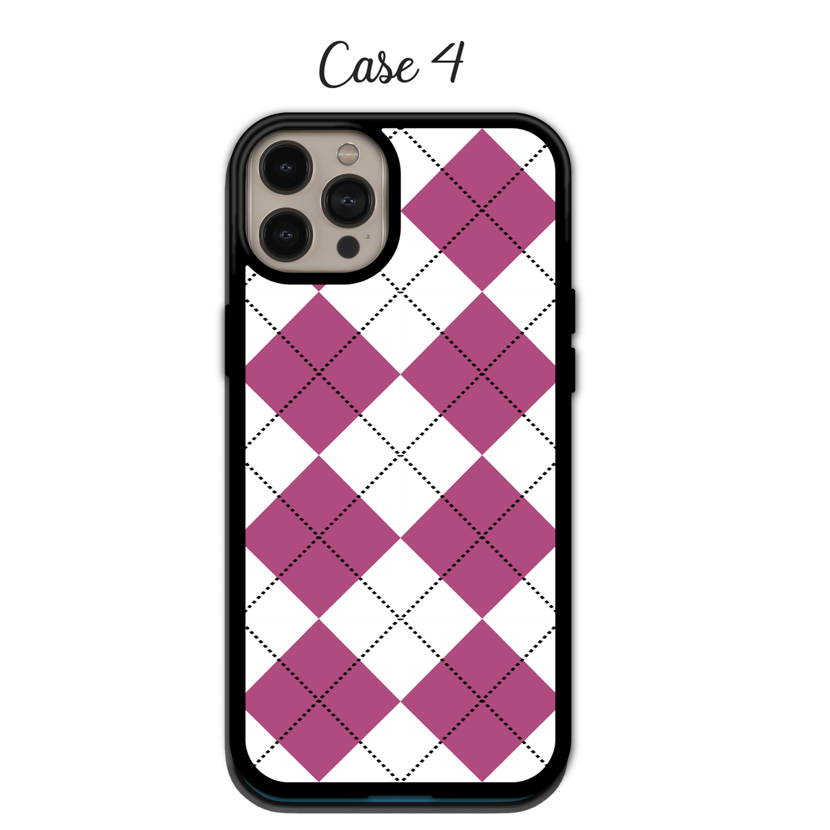 Bright Multi-Color Argyle | iPhone | Samsung | Huawei | Google Pixel | Xiaomi