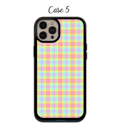Candy Pastel Plaid | iPhone | Samsung | Huawei | Google Pixel | Xiaomi