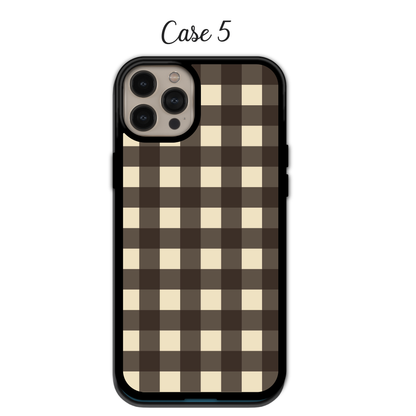 Warm Neutral Plaid | iPhone | Samsung | Huawei | Google Pixel | Xiaomi