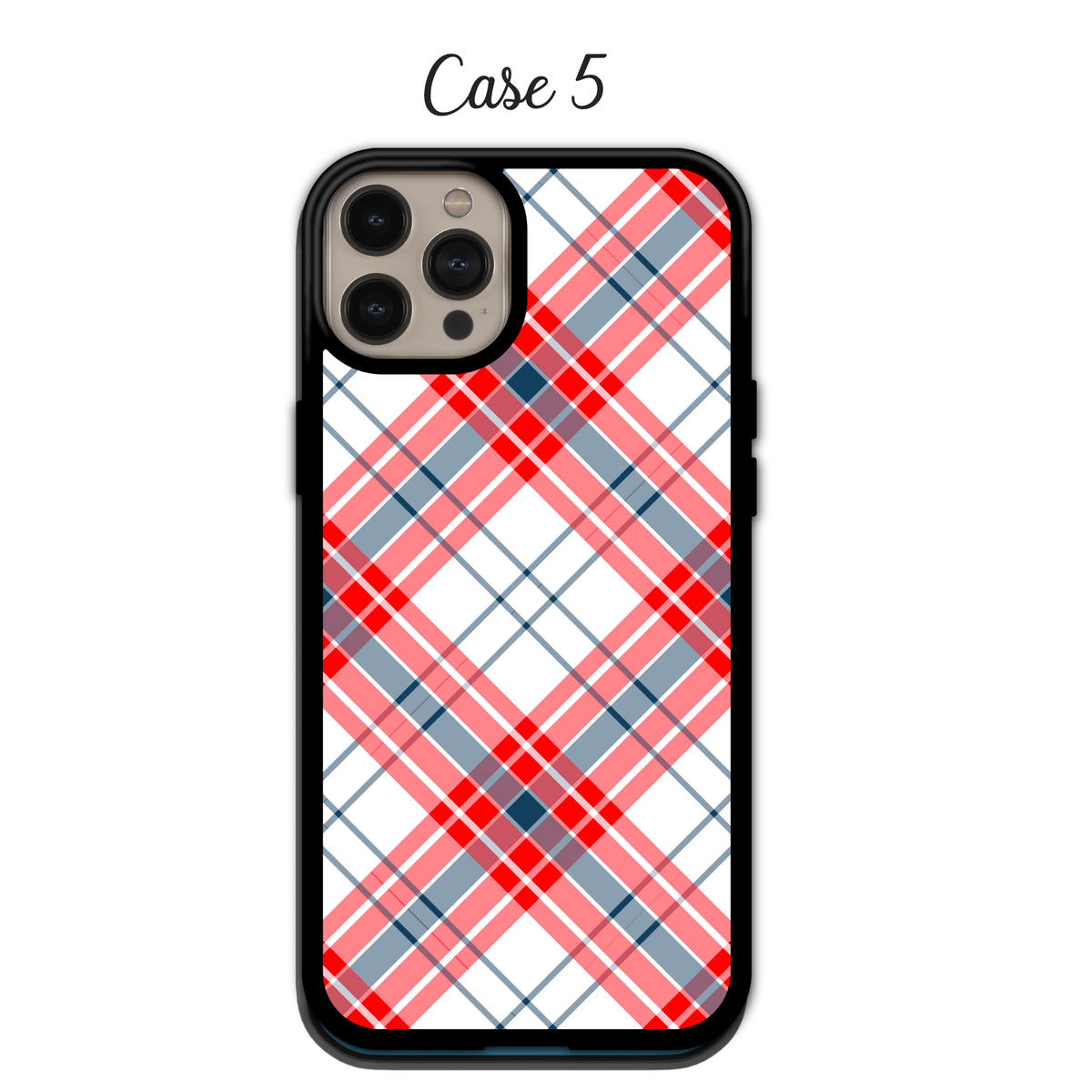 Bold Red & Navy | iPhone | Samsung | Huawei | Google Pixel | Xiaomi