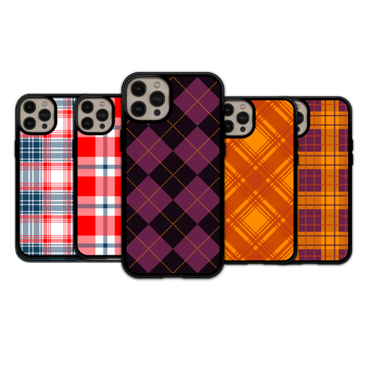 Preppy Argyle Pattern | iPhone | Samsung | Huawei | Google Pixel | Xiaomi