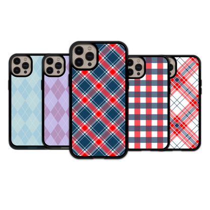 Bold Red & Navy | iPhone | Samsung | Huawei | Google Pixel | Xiaomi