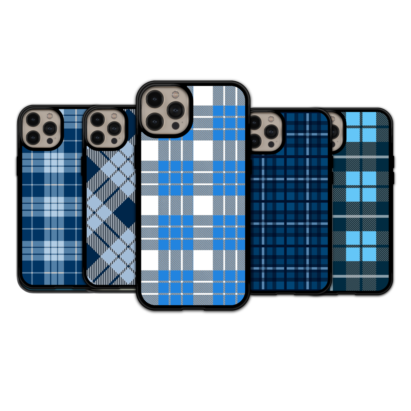Classic Blue Tartan | iPhone | Samsung | Huawei | Google Pixel | Xiaomi
