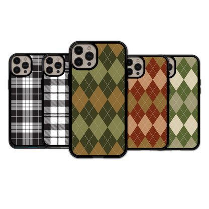 Earth Tone Preppy Argyle | iPhone | Samsung | Huawei | Google Pixel | Xiaomi