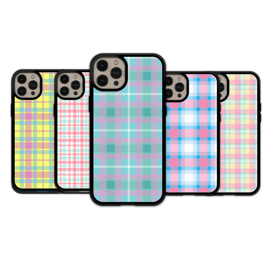 Soft Pastel Plaid | iPhone | Samsung | Huawei | Google Pixel | Xiaomi