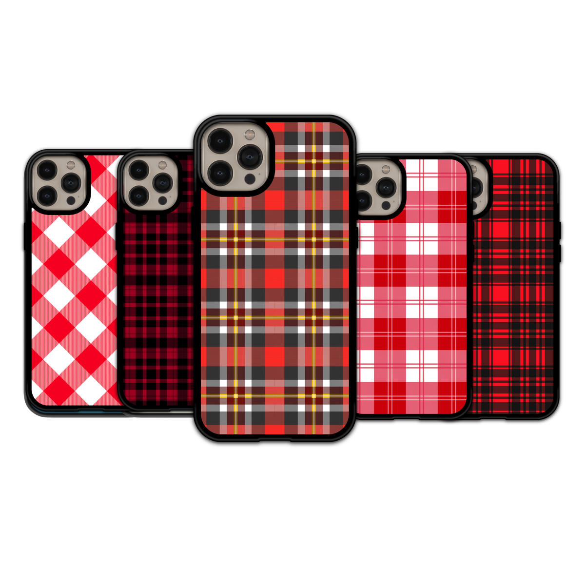 Traditional Red & Black Plaid | iPhone | Samsung | Huawei | Google Pixel | Xiaomi