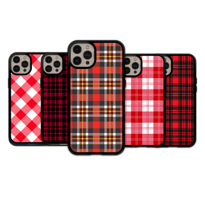 Traditional Red & Black Plaid | iPhone | Samsung | Huawei | Google Pixel | Xiaomi