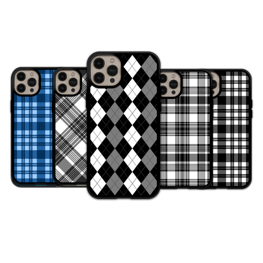 Monochrome Diamond Argyle | iPhone | Samsung | Huawei | Google Pixel | Xiaomi