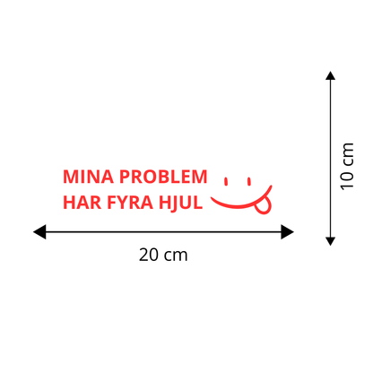 MINA PROBLEM HAR FYRA HJUL