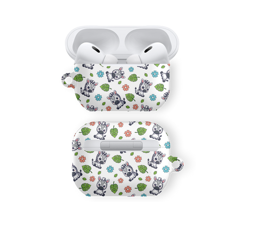 Cute Safari Zebra  - Airpods Skal