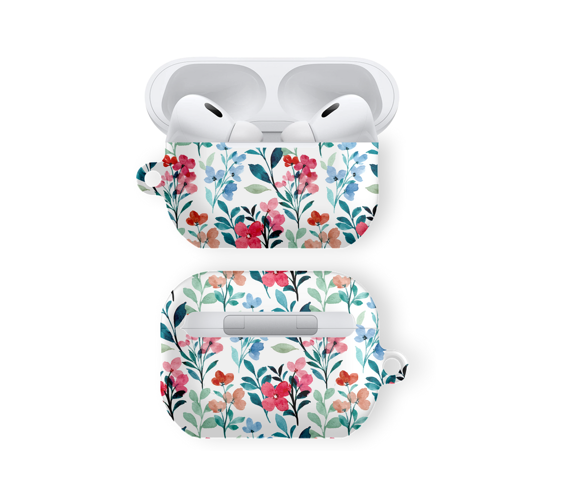 Sweet Watercolor Blooms - Airpods Skal