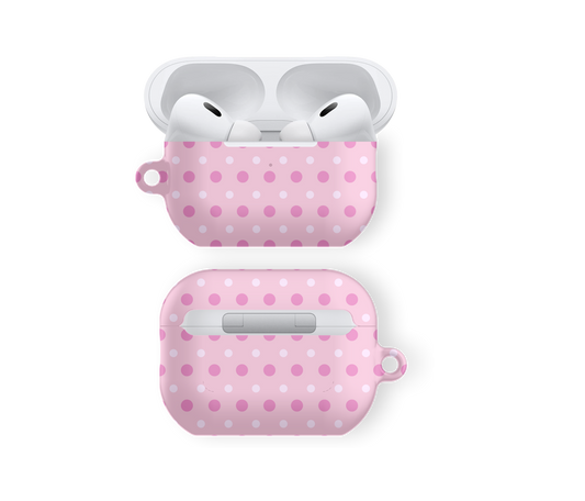 Sweet Polka Pink - Airpods Skal