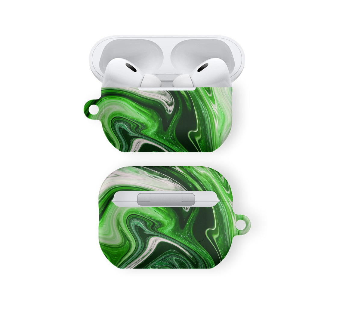 Green Marble - Airpods Skal