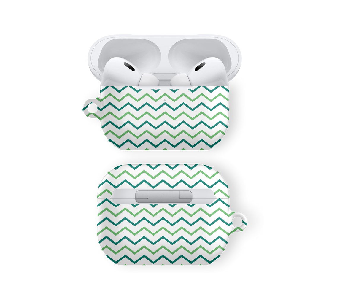 Forest Chevron - Airpods Skal