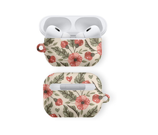 Vintage Floral - Airpods Skal