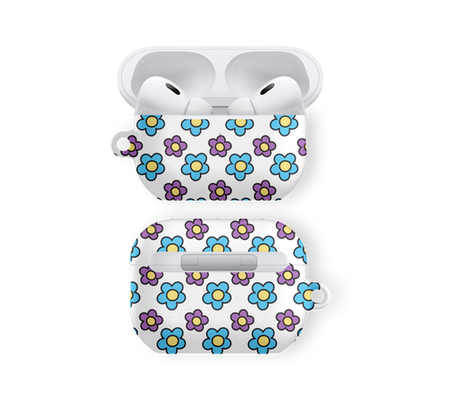 Retro Blossom Mix - Airpods Skal