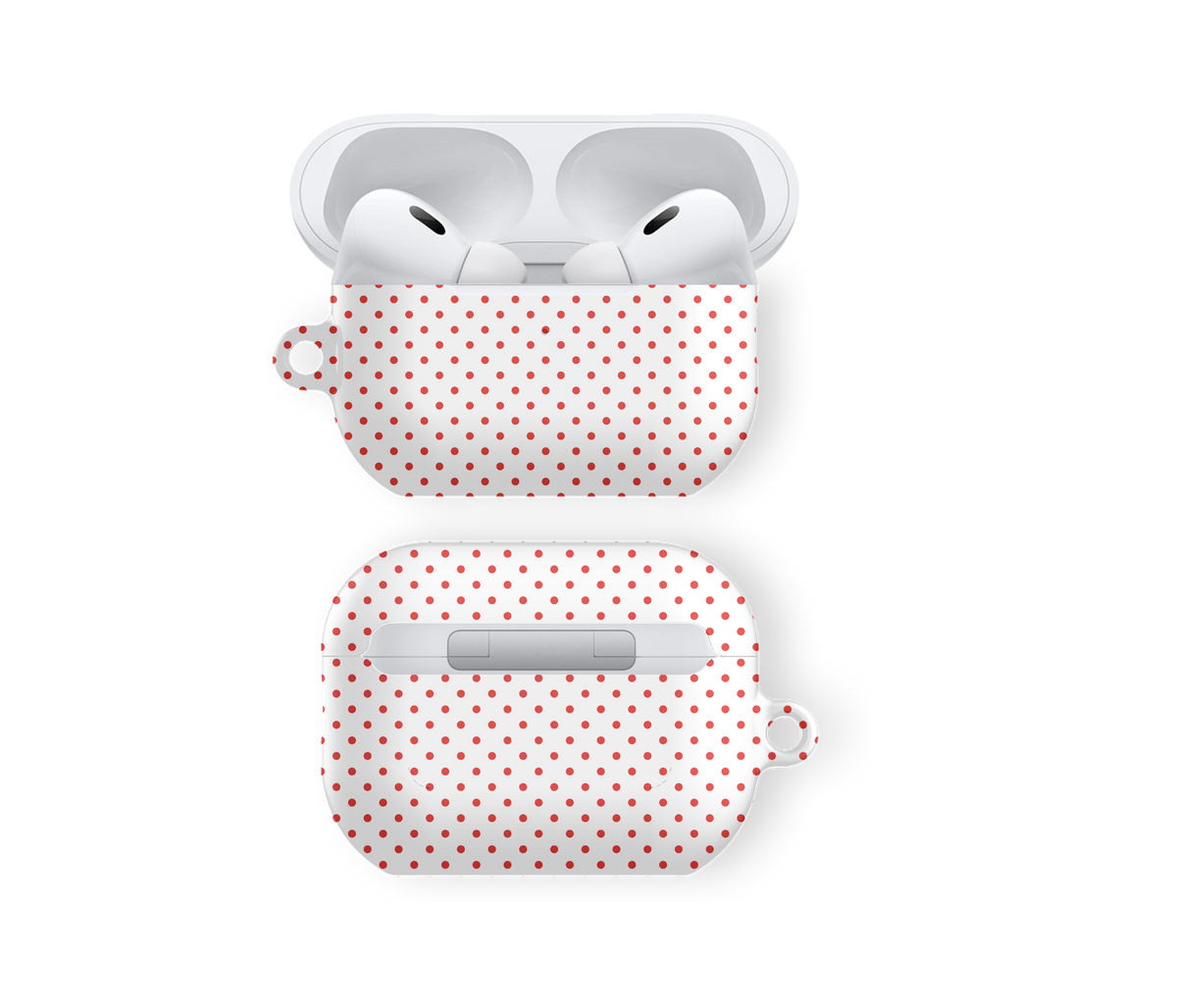 Red Polka Dot - Airpods Skal