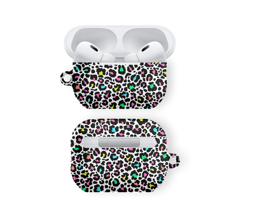 Neon Leopard - Airpods Skal