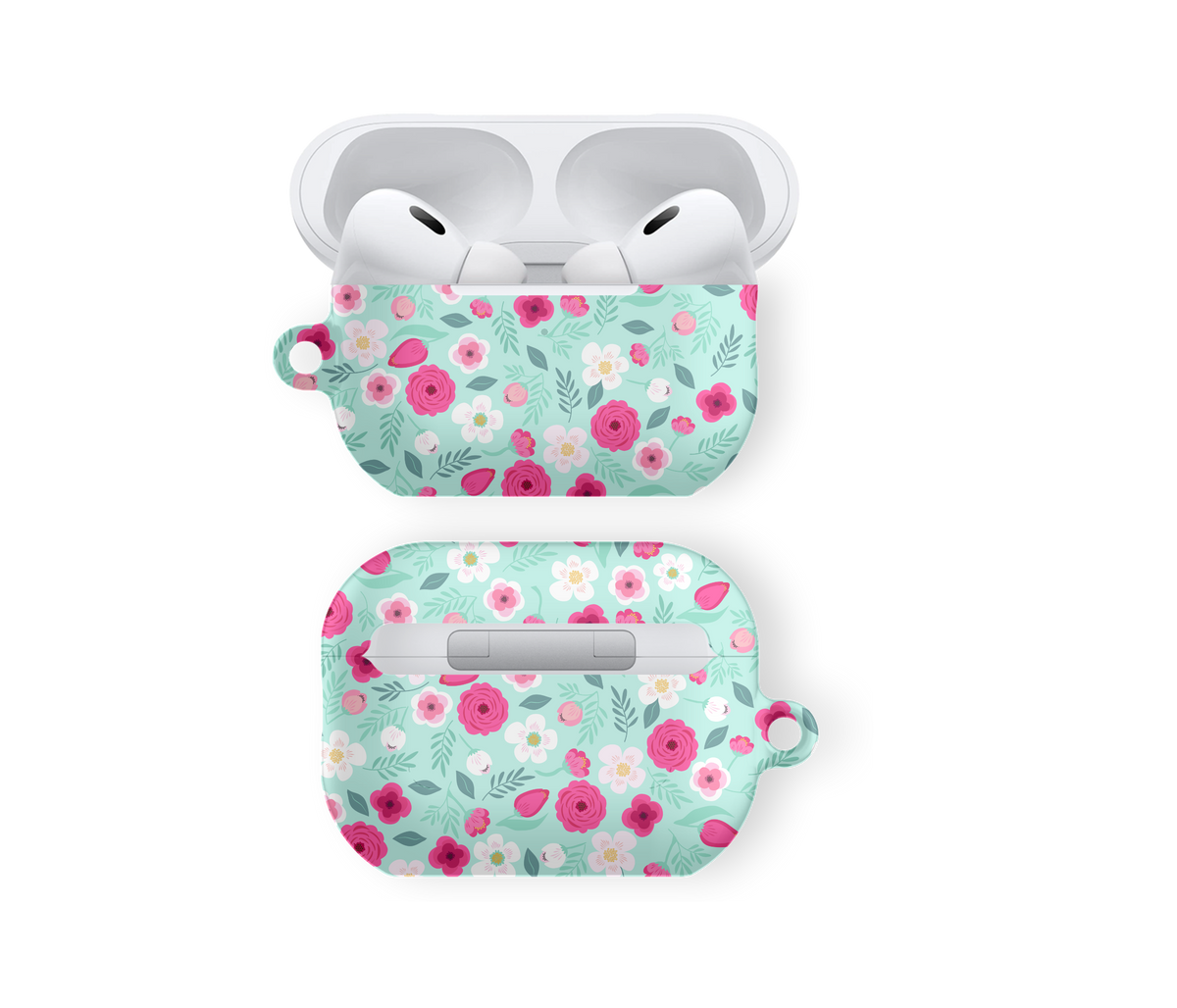 Mint Blossom Garden - Airpods Skal