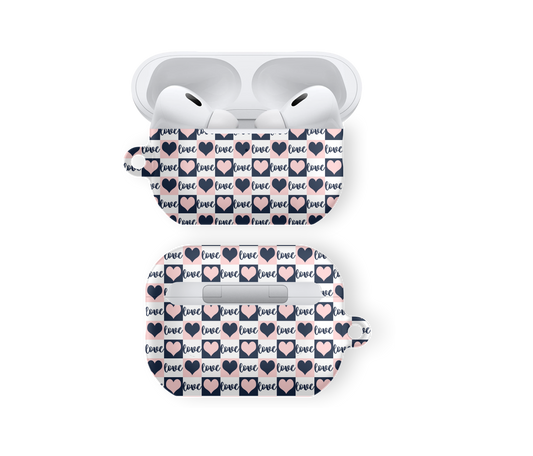 Love Hearts Square - Airpods Skal