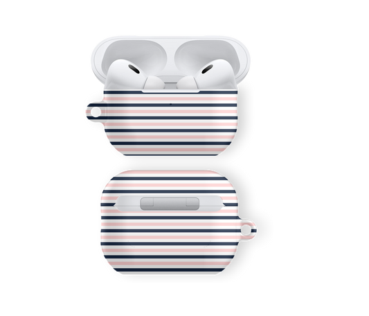 Classic Nautical Stripe - Airpods Skal