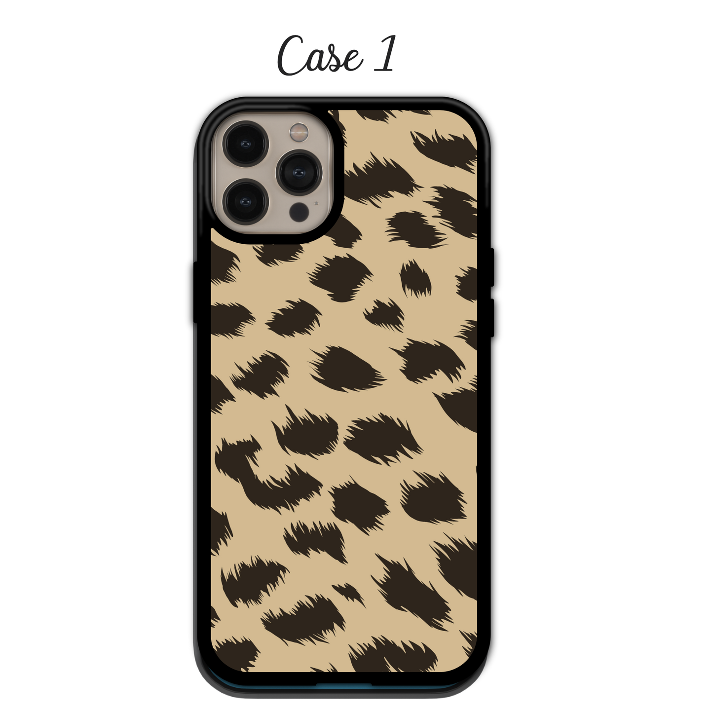 Electric Blue Leopard | iPhone | Samsung | Huawei | Google Pixel | Xiaomi