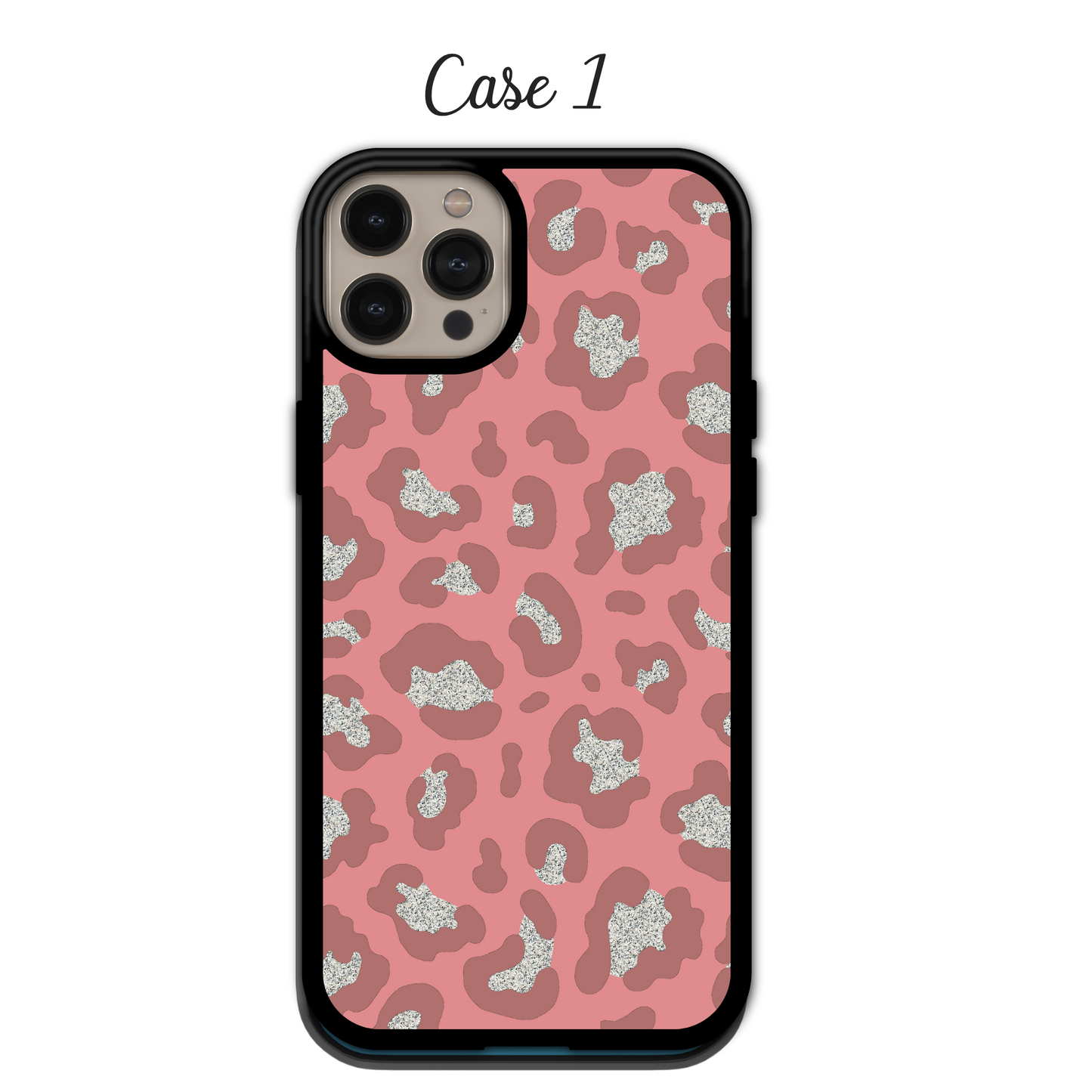Rose & Brown Leopard | iPhone | Samsung | Huawei | Google Pixel | Xiaomi