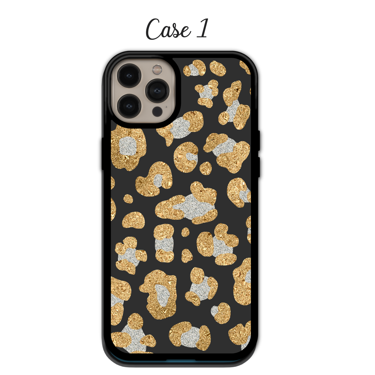 Luxury Charcoal & Gold | iPhone | Samsung | Huawei | Google Pixel | Xiaomi