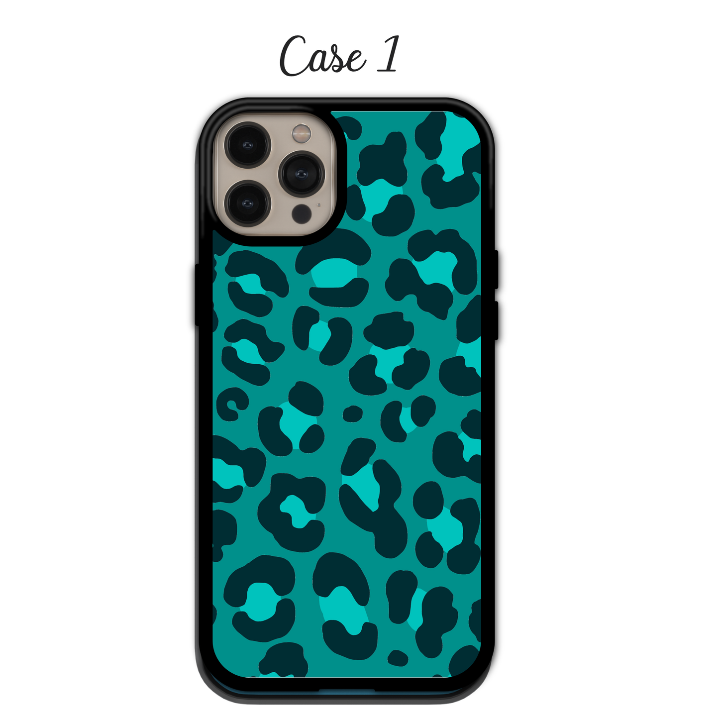 Ocean Teal Leopard | iPhone | Samsung | Huawei | Google Pixel | Xiaomi