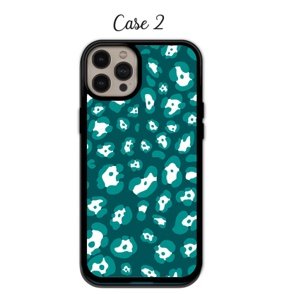 Turquoise & Pink Leopard | iPhone | Samsung | Huawei | Google Pixel | Xiaomi