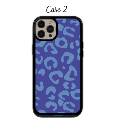 Indigo Glitter Leopard | iPhone | Samsung | Huawei | Google Pixel | Xiaomi