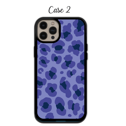 Sapphire Glitter Leopard | iPhone | Samsung | Huawei | Google Pixel | Xiaomi