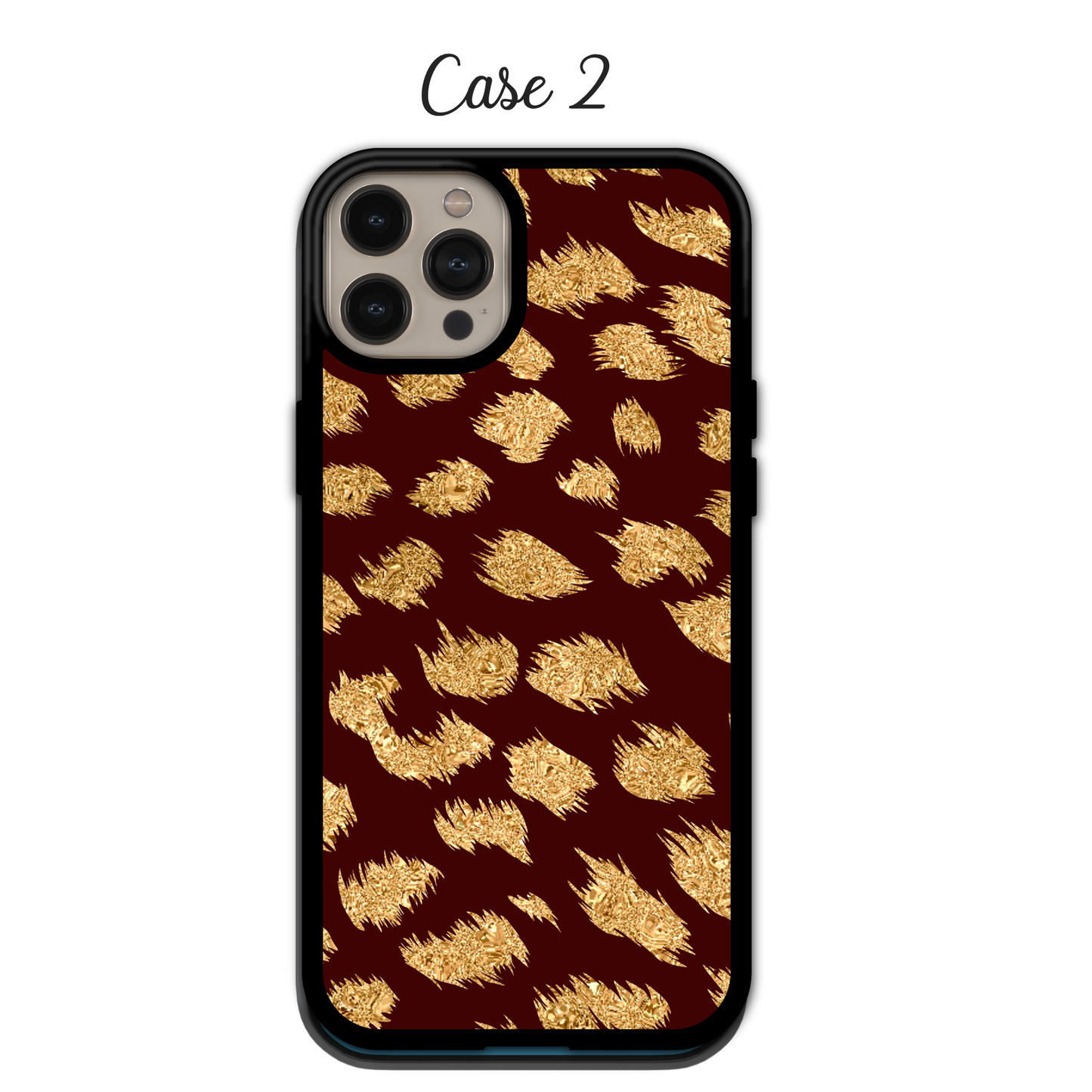 Crimson & Burgundy Leopard | iPhone | Samsung | Huawei | Google Pixel | Xiaomi