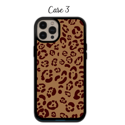 Rose & Brown Leopard | iPhone | Samsung | Huawei | Google Pixel | Xiaomi