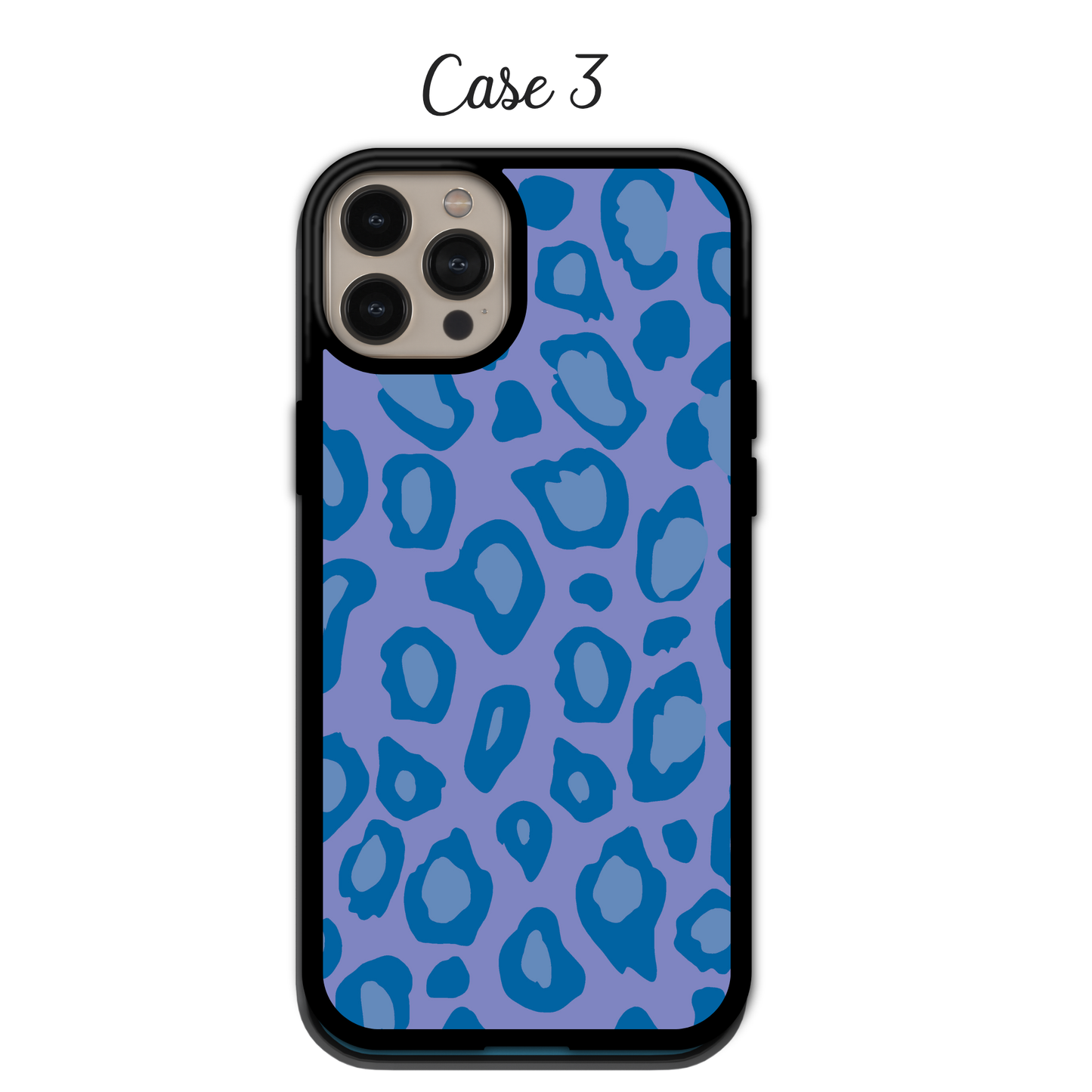Electric Blue Leopard | iPhone | Samsung | Huawei | Google Pixel | Xiaomi