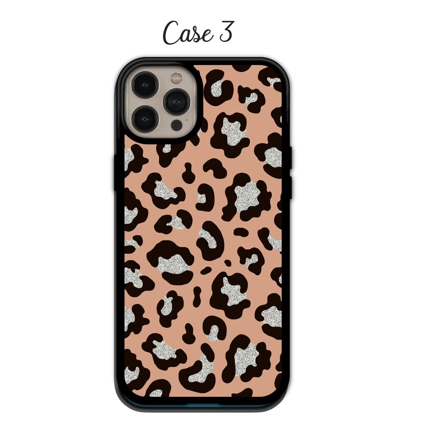 Blush & Glitter Leopard | iPhone | Samsung | Huawei | Google Pixel | Xiaomi