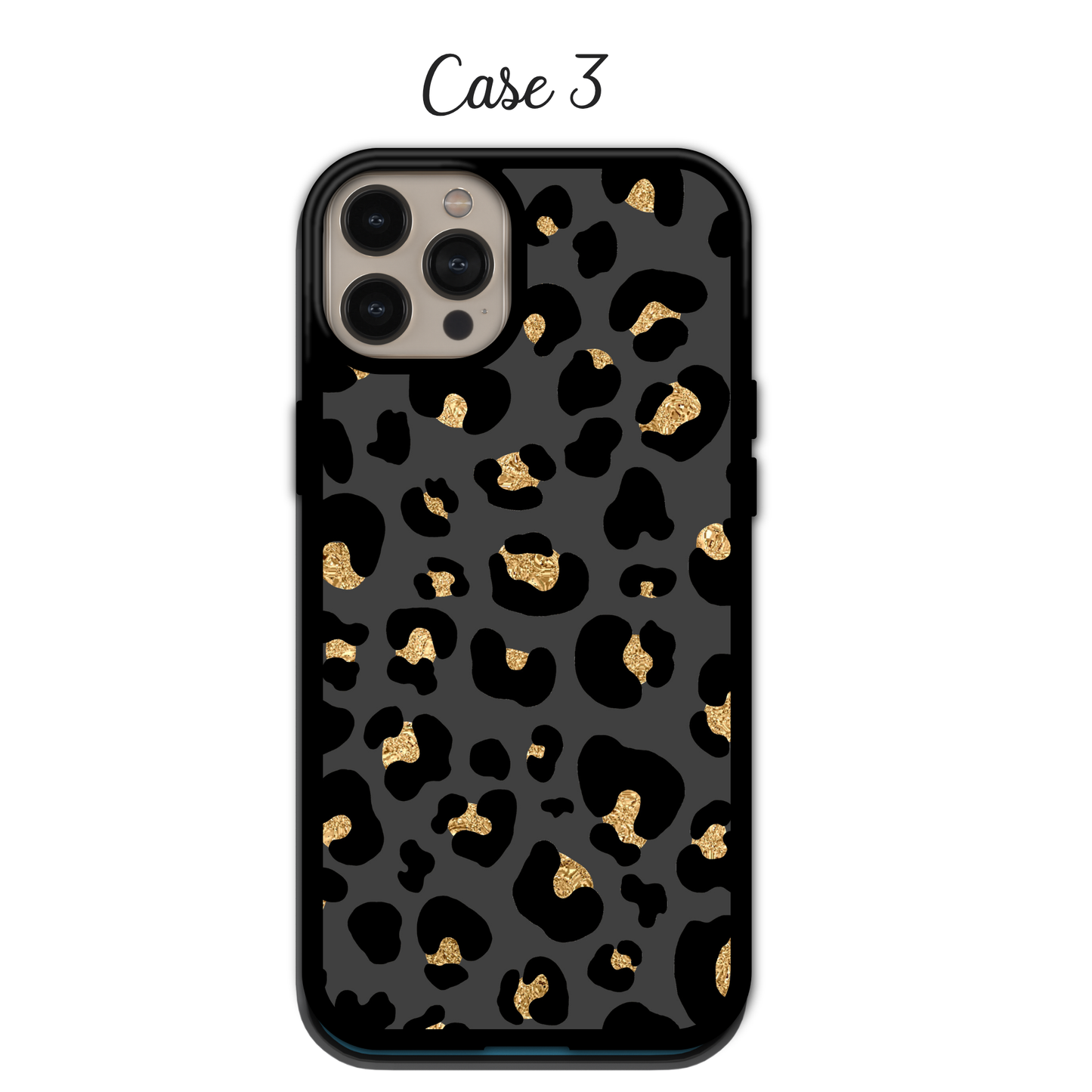 Luxury Charcoal & Gold | iPhone | Samsung | Huawei | Google Pixel | Xiaomi