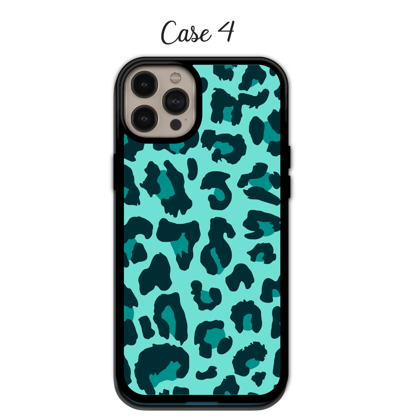 Turquoise & Pink Leopard | iPhone | Samsung | Huawei | Google Pixel | Xiaomi