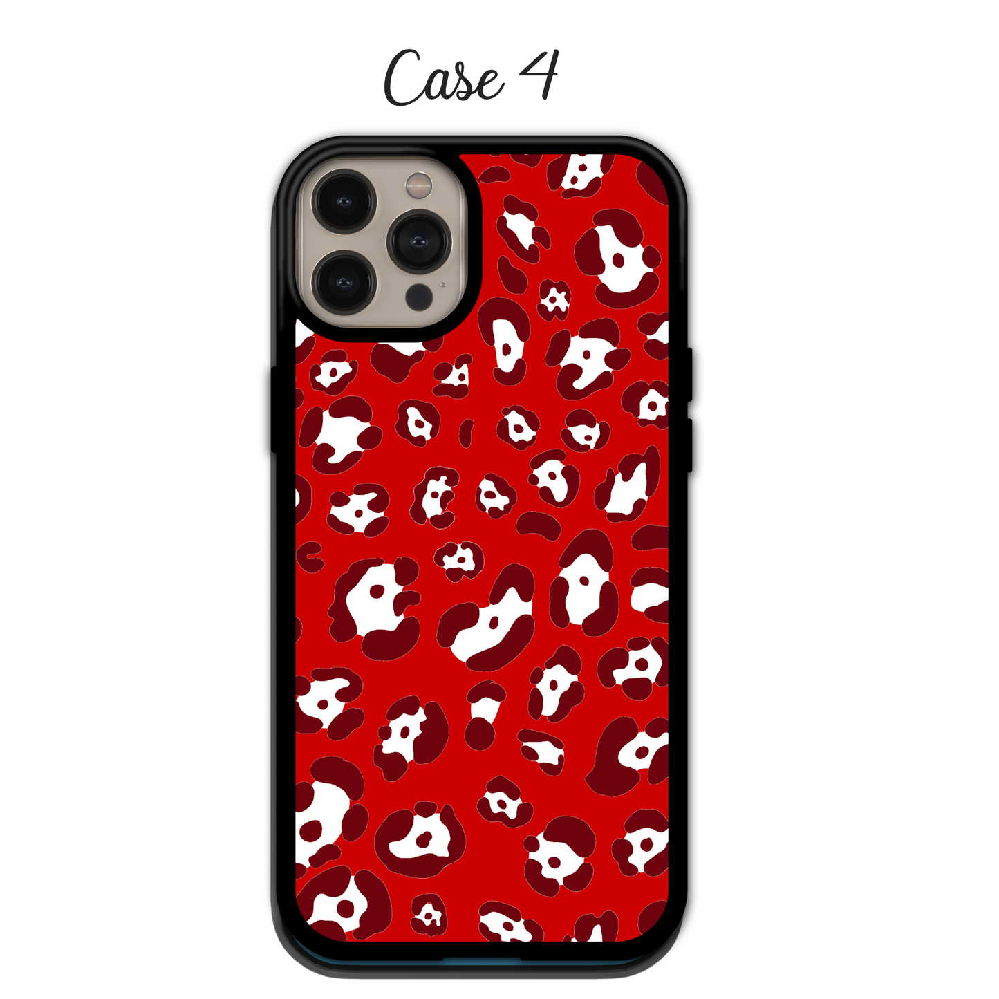 Deep Red Leopard | iPhone | Samsung | Huawei | Google Pixel | Xiaomi