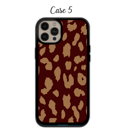 Rose & Brown Leopard | iPhone | Samsung | Huawei | Google Pixel | Xiaomi