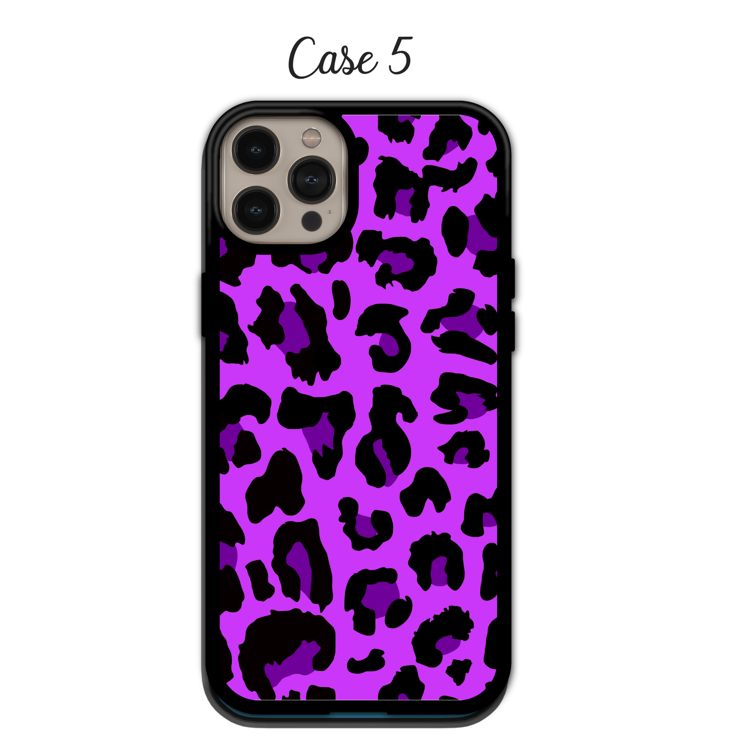 Gold & Purple Leopard | iPhone | Samsung | Huawei | Google Pixel | Xiaomi