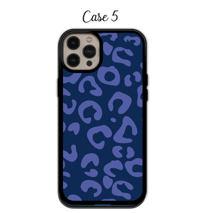 Sapphire Glitter Leopard | iPhone | Samsung | Huawei | Google Pixel | Xiaomi
