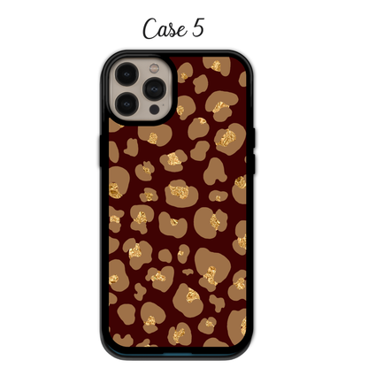 Classic & Burgundy Leopard | iPhone | Samsung | Huawei | Google Pixel | Xiaomi