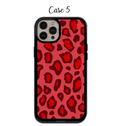 Red & Warm Leopard | iPhone | Samsung | Huawei | Google Pixel | Xiaomi