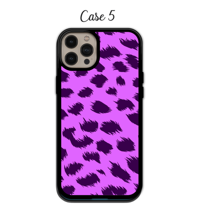 Glitter & Vibrant Purple Leopard | iPhone | Samsung | Huawei | Google Pixel | Xiaomi