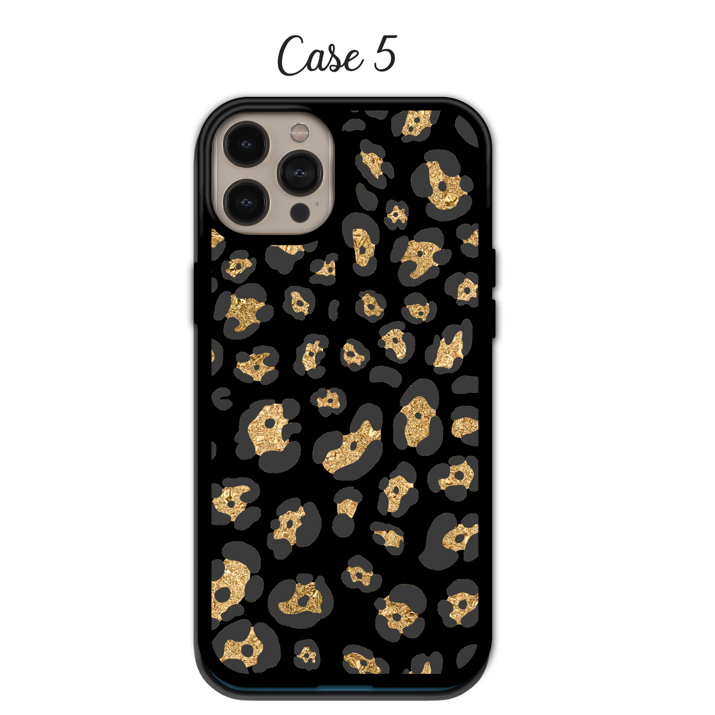 Luxury Charcoal & Gold | iPhone | Samsung | Huawei | Google Pixel | Xiaomi