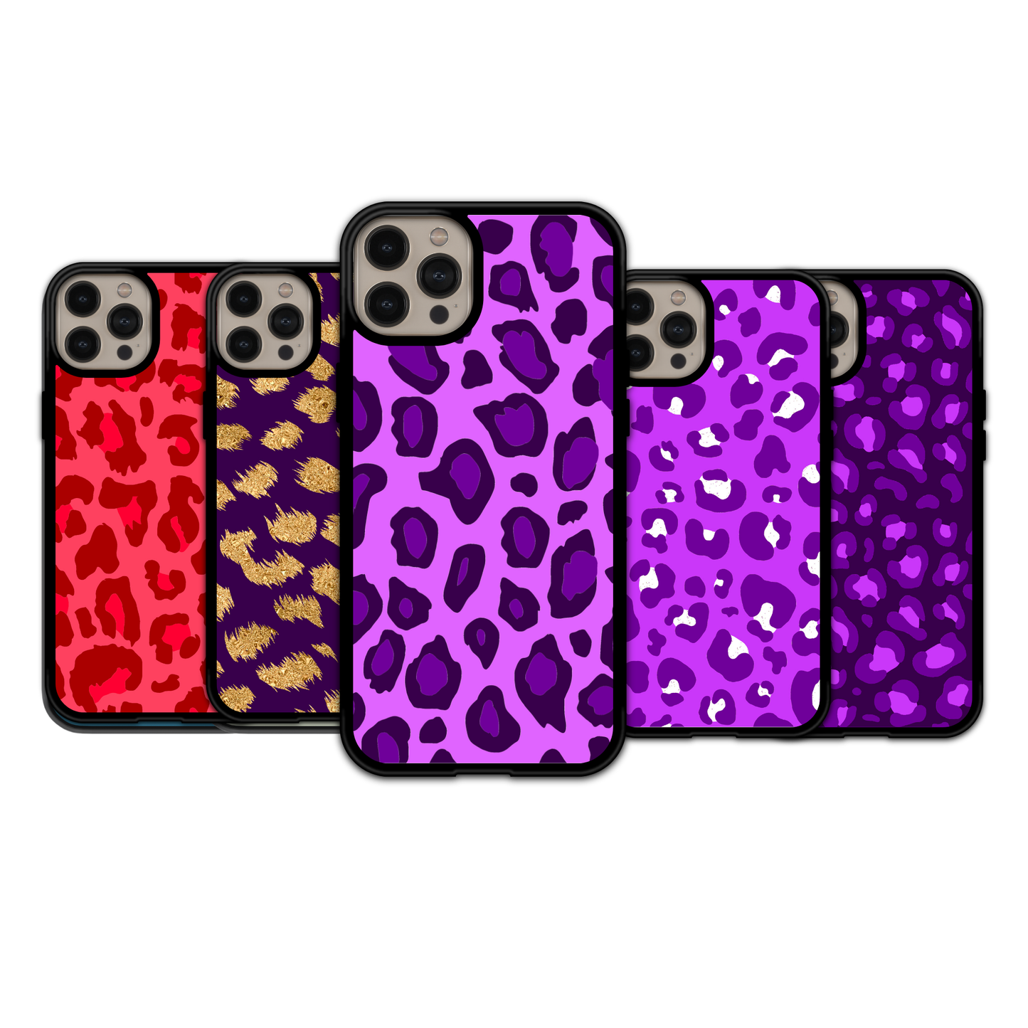 Purple & Violet Leopard | iPhone | Samsung | Huawei | Google Pixel | Xiaomi